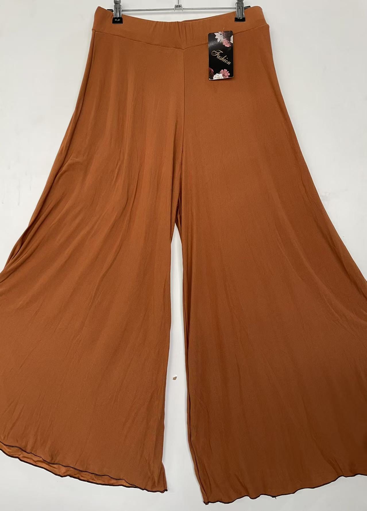 Mlečni velur pantalone(Jednobojno)